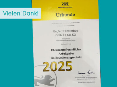 Ehrenamtsfreundlicher Arbeitgeber