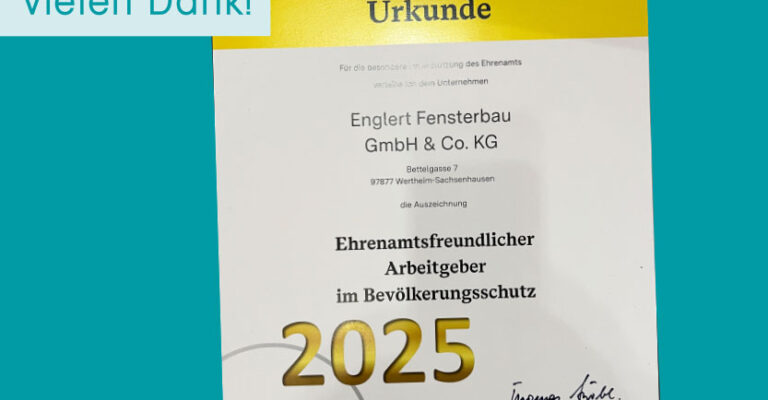 Ehrenamtsfreundlicher Arbeitgeber