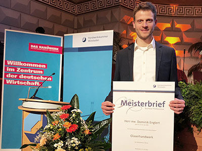 Meisterbrief im Glaserhandwerk